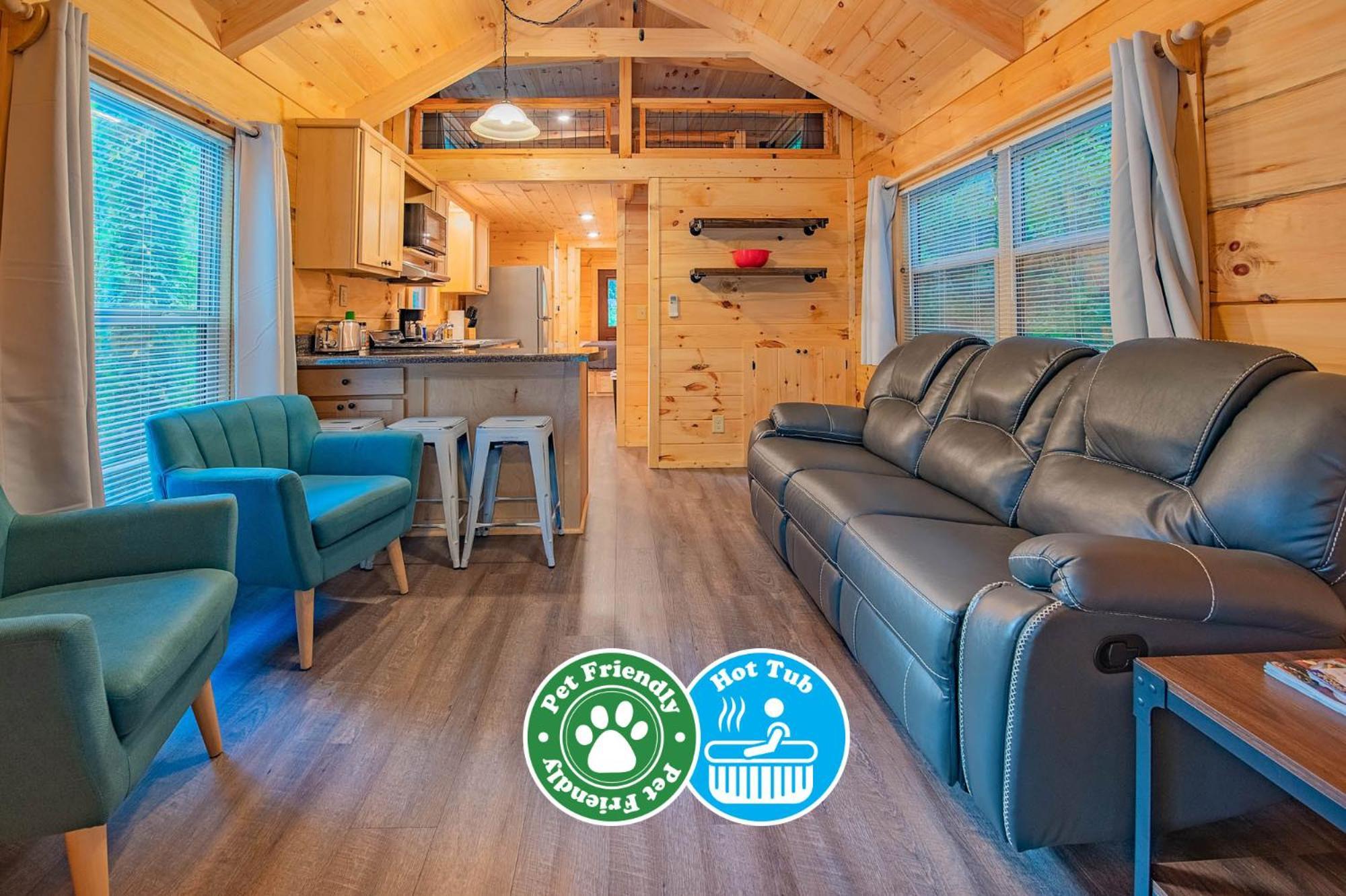 Ernie Cabin Wauhatchie Woodlands Tiny Cabin Chattanooga Zewnętrze zdjęcie
